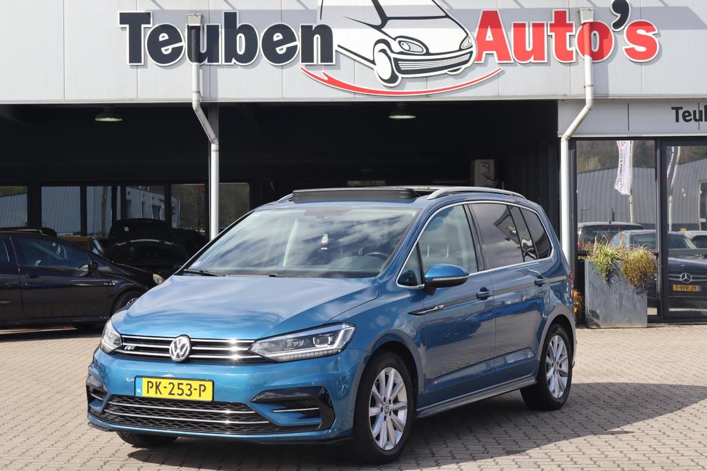 Volkswagen Touran 1.4 TSI Highline Business R Navigatie, Cli, Gebruikt, 4 cilinders, 150 pk, Blauw