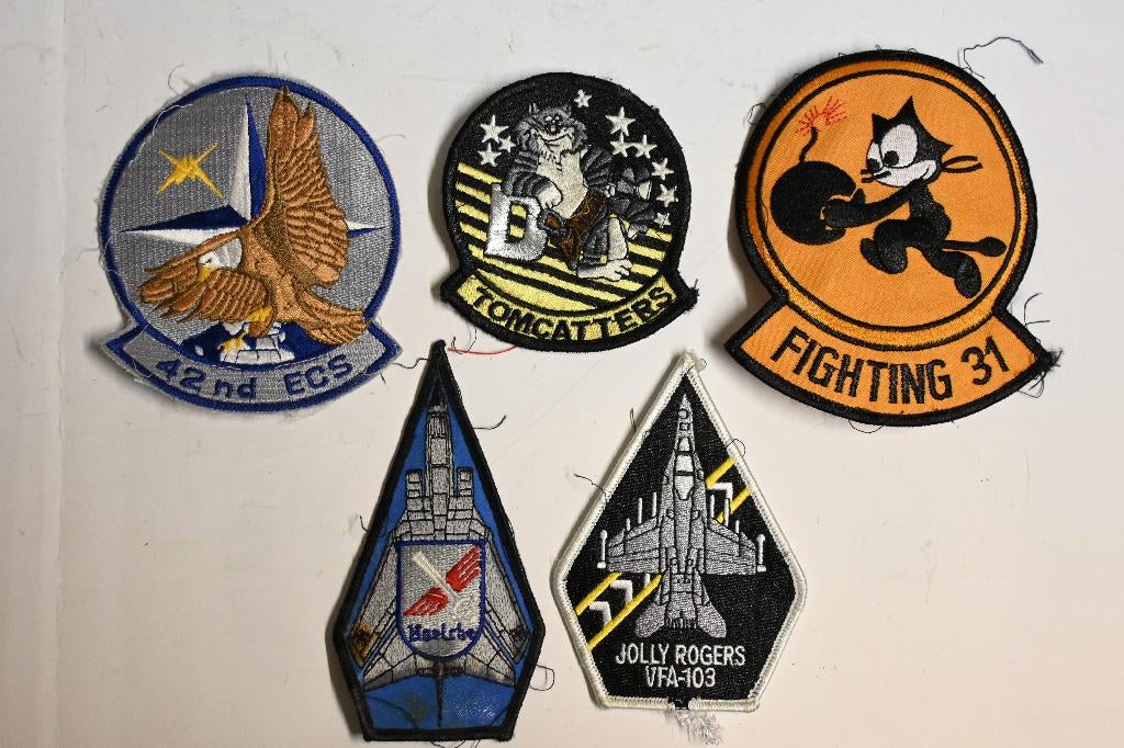 luchtmacht patches divers embleem amerika nederland, Verzamelen, Ophalen of Verzenden, Luchtmacht, Nederland, Embleem of Badge