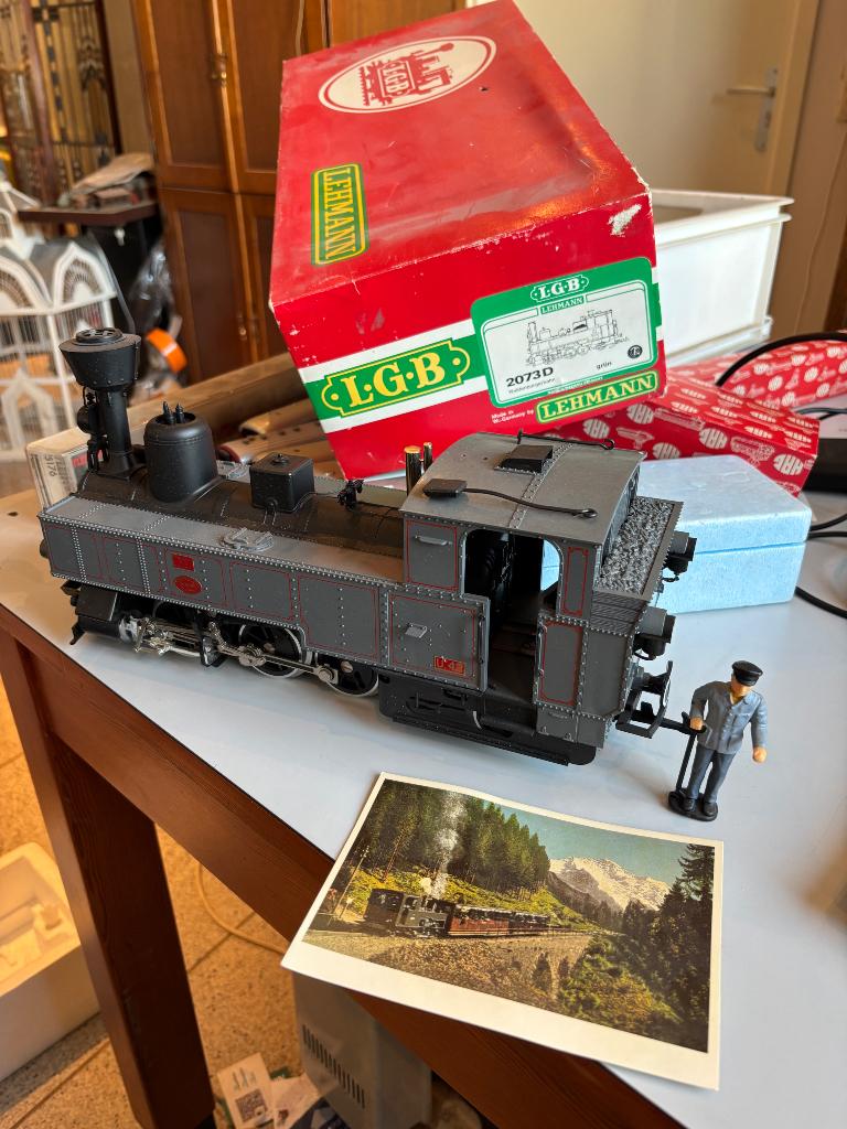 Lgb lehmann 2070 locomotief, Ophalen of Verzenden, Gelijkstroom, Locomotief, LGB