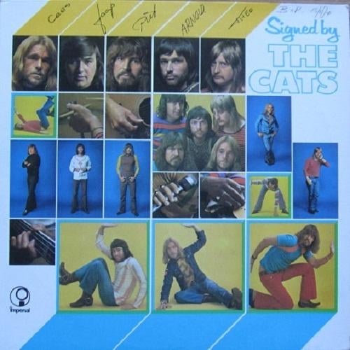 The Cats - Signed by the Cats, Cd's en Dvd's, Verzenden, Gebruikt, 12 inch