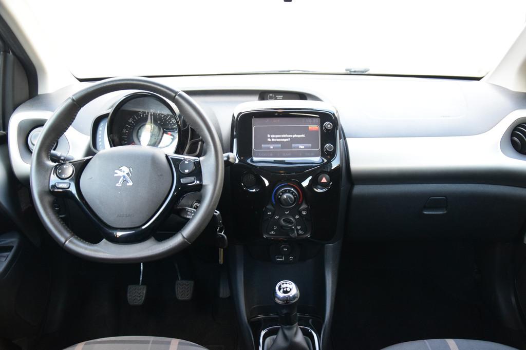 Peugeot 108 1.0 e-VTi Allure Airco Audio/Bluetooth, Voorwielaandrijving, Euro 5, Stof, Gebruikt
