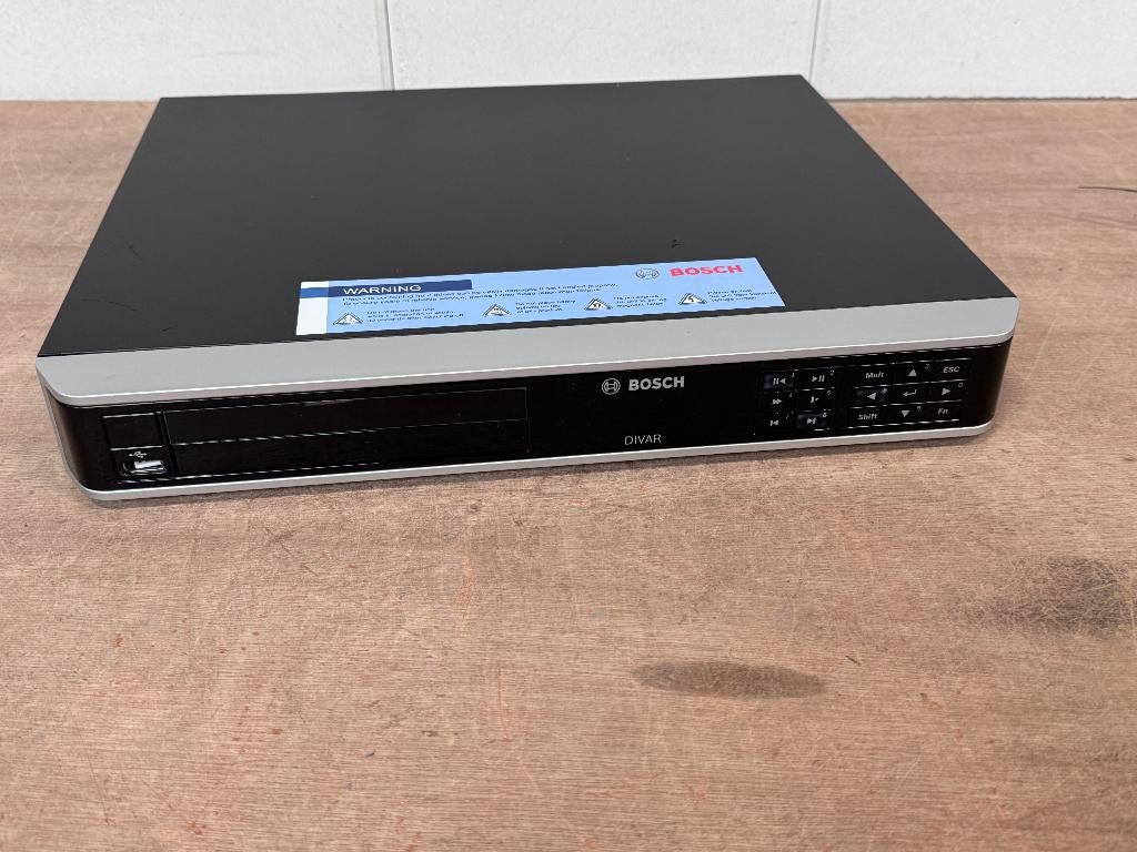 BOSCH DIVAR 3000 recorder voor camerasysteem, Ophalen of Verzenden, Gebruikt