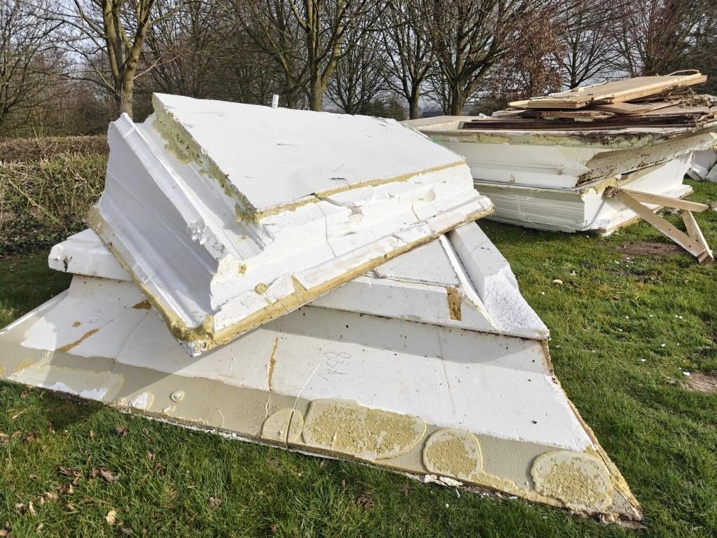 Tempex EPS isolatieplaten, Ophalen, Gebruikt, Dakisolatie, 12 cm of meer