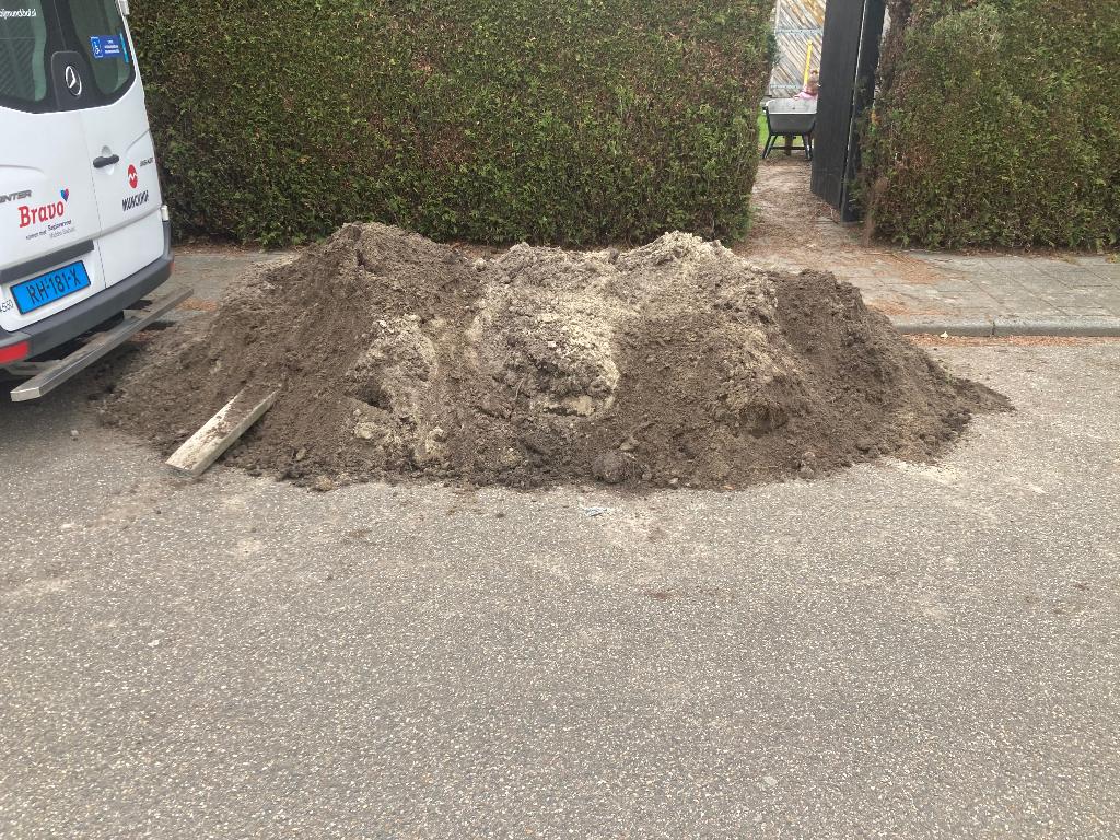 Zand, Tuin en Terras, Zand, Ophalen, Ophoogzand