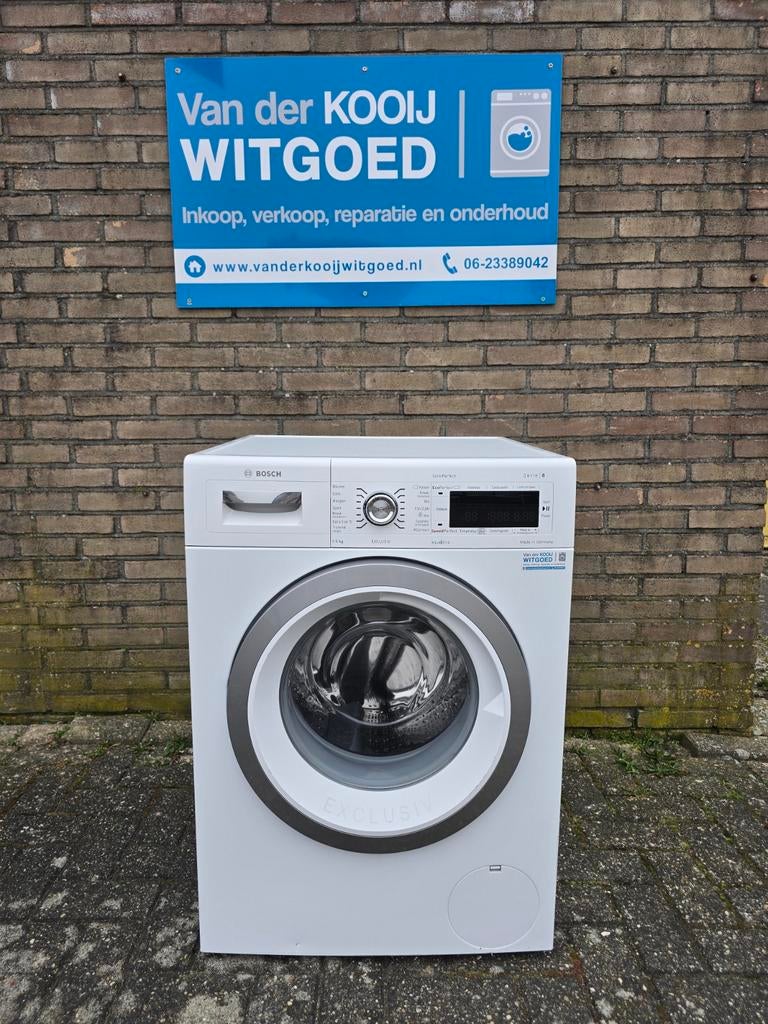 Bosch Serie 8 wasmachine | 9 kilo | A+++ | Gratis thuis 🚚✅️, Ophalen, 8 tot 10 kg, Voorlader, 85 tot 90 cm