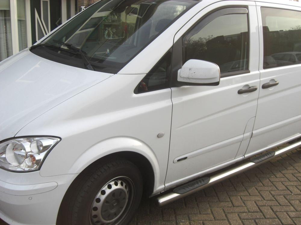 Mercedes Vito W639 donkere zijwindschermen raamspoilers, Caravans en Kamperen, Ophalen of Verzenden, Nieuw
