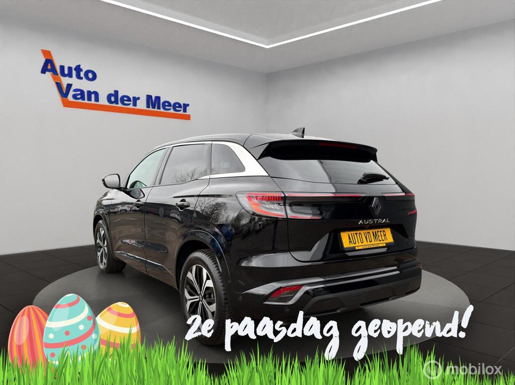 Renault Austral 1.3 mild hybrid 160 X-Tronic techno, Gebruikt, 4 cilinders, Leder en Stof, Bedrijf