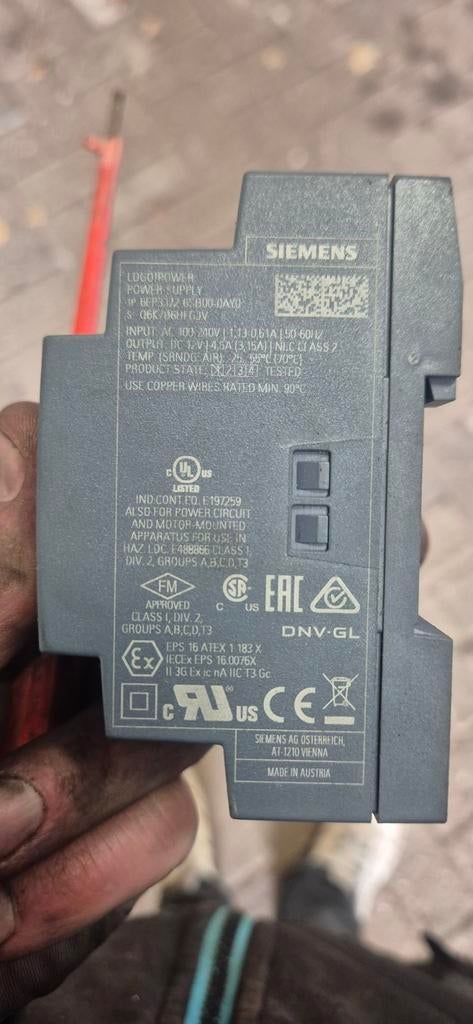 Siemens LOGO!POWER Voeding 6EP3322-6SB00-0AY0, Ophalen of Verzenden