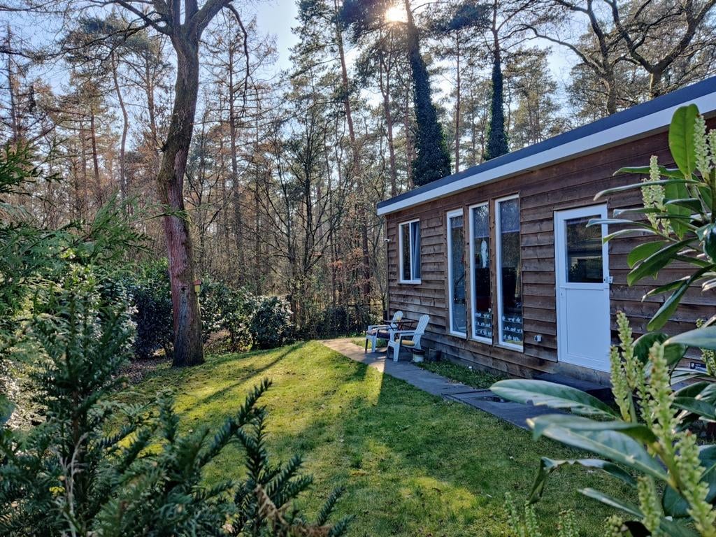 Veilig, Duurzaam en winterproof Chalet op de Veluwe Bennekom, Caravans en Kamperen, Stacaravans, Tot en met 4