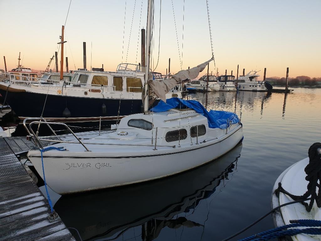 Zeilkajuit Friendship 23 Silver Girl met trailer te koop, Ophalen, Gebruikt, Tourjacht of Cruiser, 6 tot 9 meter
