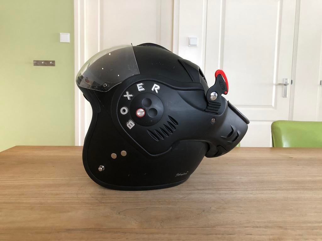 Roof Boxer - S, Motoren, Kleding | Motorhelmen, Ophalen of Verzenden, Tweedehands, Systeemhelm, Overige merken