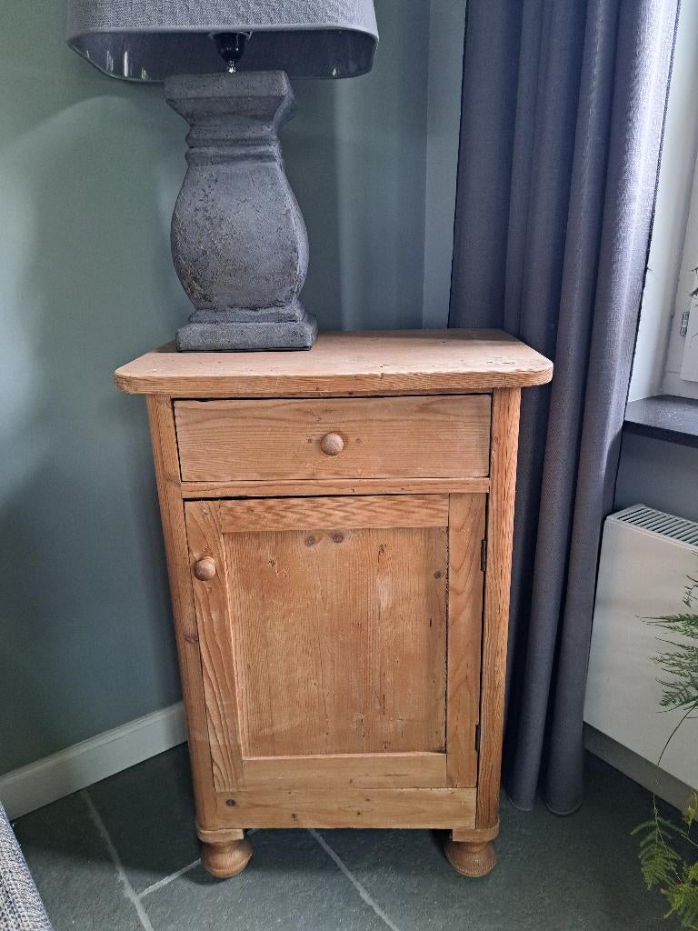 grenen kastje, halkastje, Ophalen, Gebruikt