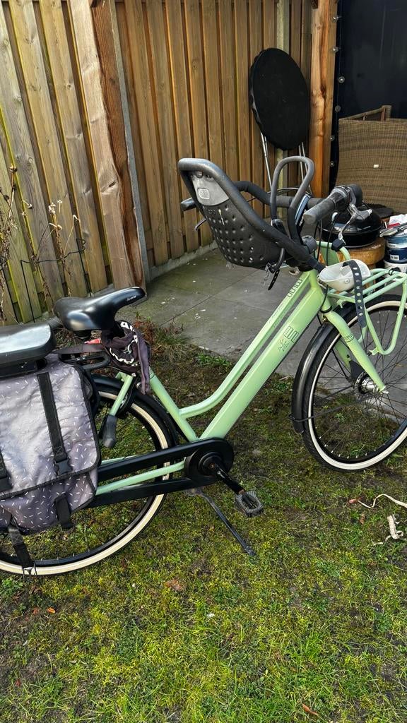 Moederfiets (zonder kinderzitjes) - Goede staat, Fietsen en Brommers, Dubbele standaard, 0 zitjes, Ophalen, Overige merken