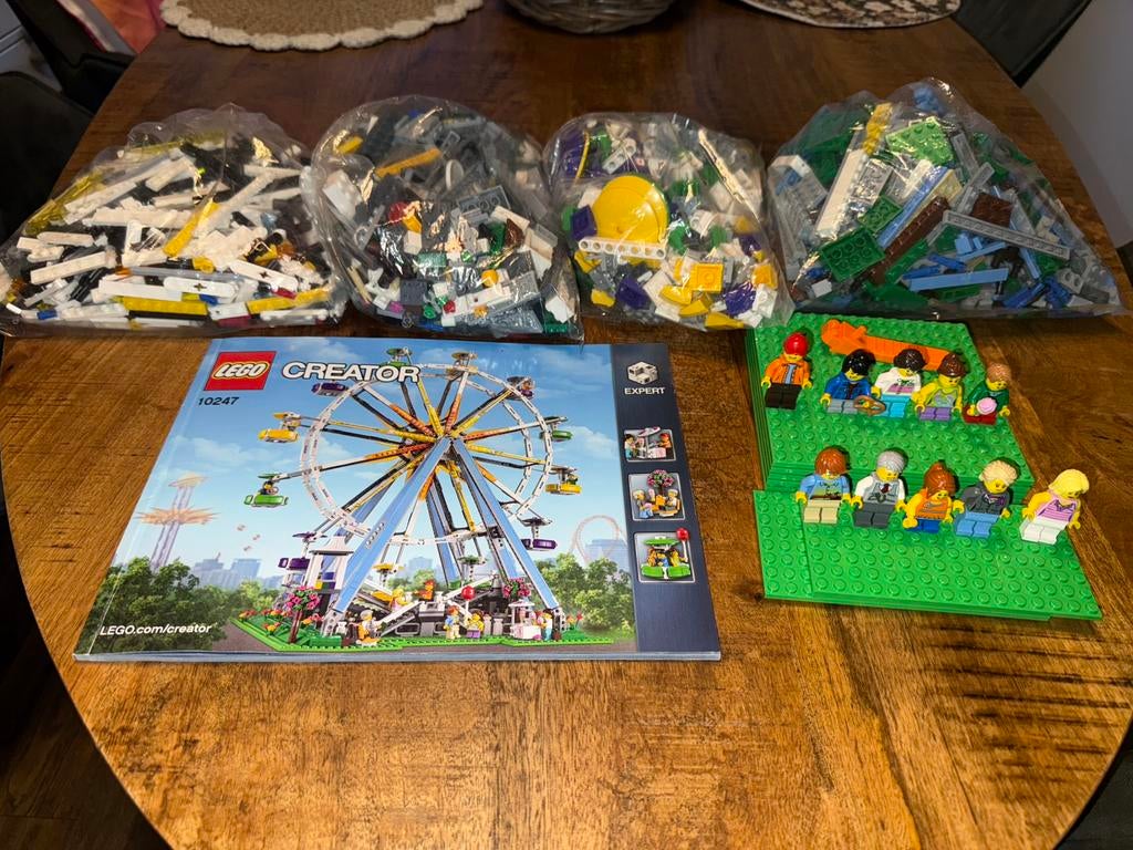 Lego Creator Expert 10247 Reuzenrad / Ferris Wheel, Ophalen of Verzenden, Zo goed als nieuw