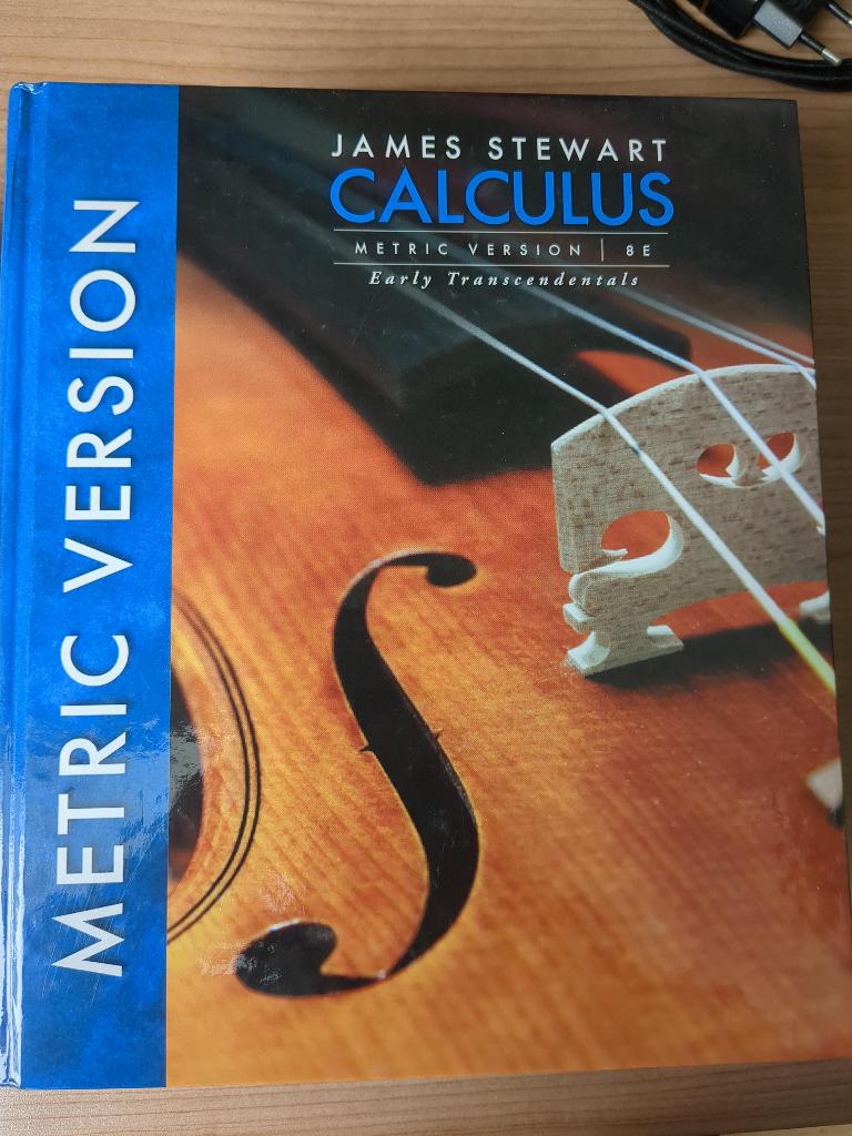 Wiskunde Boeken [2x], James Stewart, WO, Beta, Ophalen