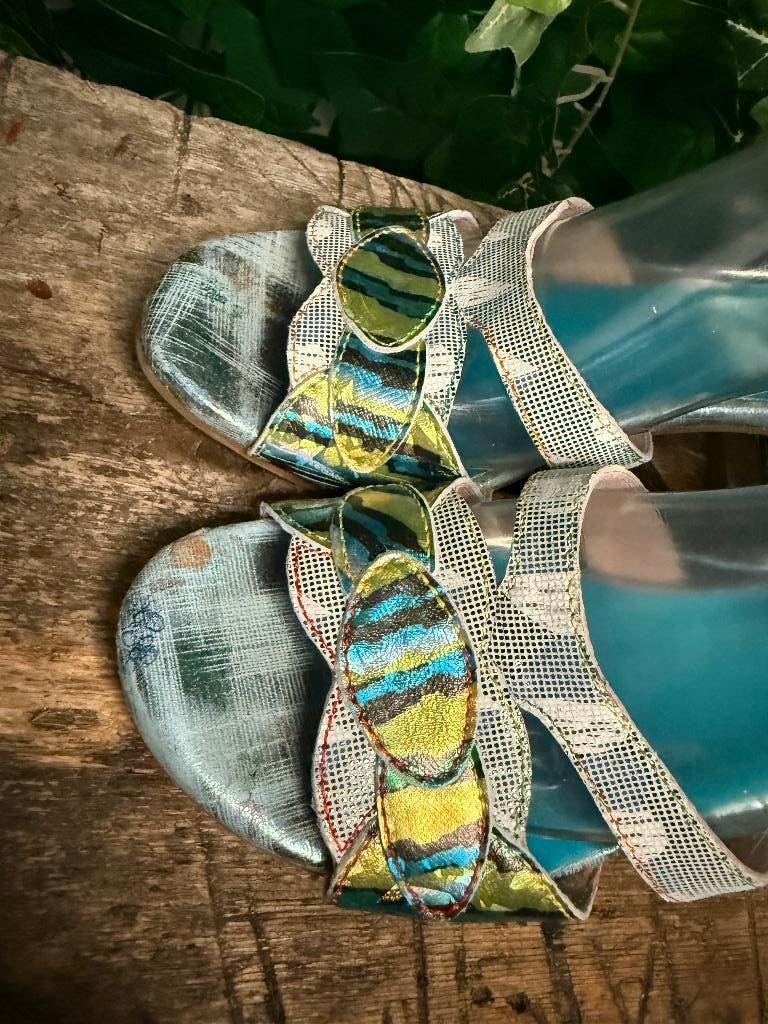 bijna Nieuwe sandalen van Laura Vita maat 40, Laura vita, Overige kleuren, Zo goed als nieuw, Laura vita