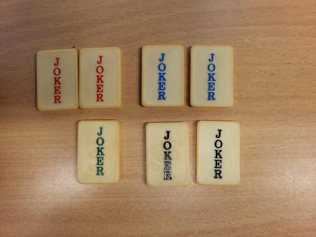 Rummikub.         Jokers., Ophalen of Verzenden, Gebruikt, Peri Spiele