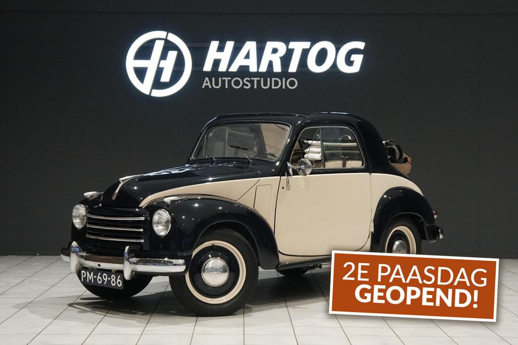 Fiat Topolino BJ 1949, Auto's, Fiat, Gebruikt, Overige modellen, 4 cilinders, Bedrijf
