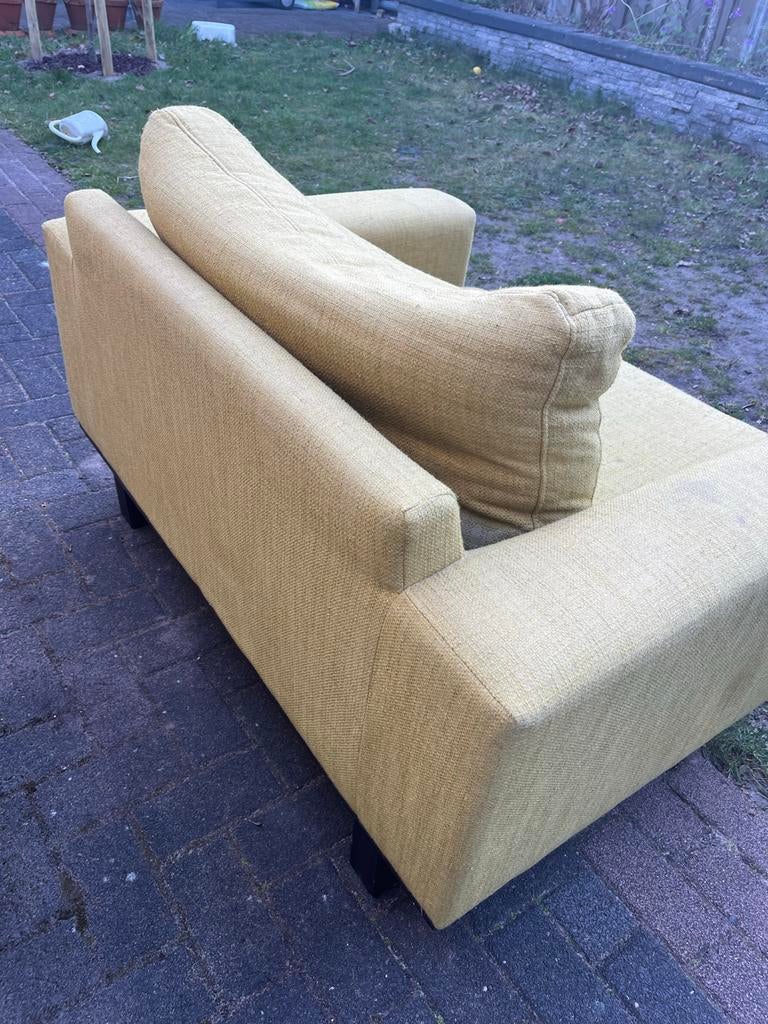 Loveseat Wehkamp opknappertje, Huis en Inrichting, Fauteuils, Gebruikt, Stof, 125 cm of meer, 75 tot 100 cm, Ophalen