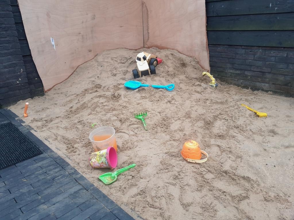 1 m3 speelzand, Ophalen