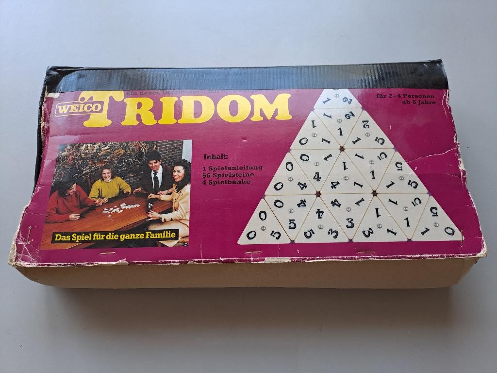 Spel Tridom, Drie of vier spelers, Ophalen of Verzenden, Zo goed als nieuw, Reisspel