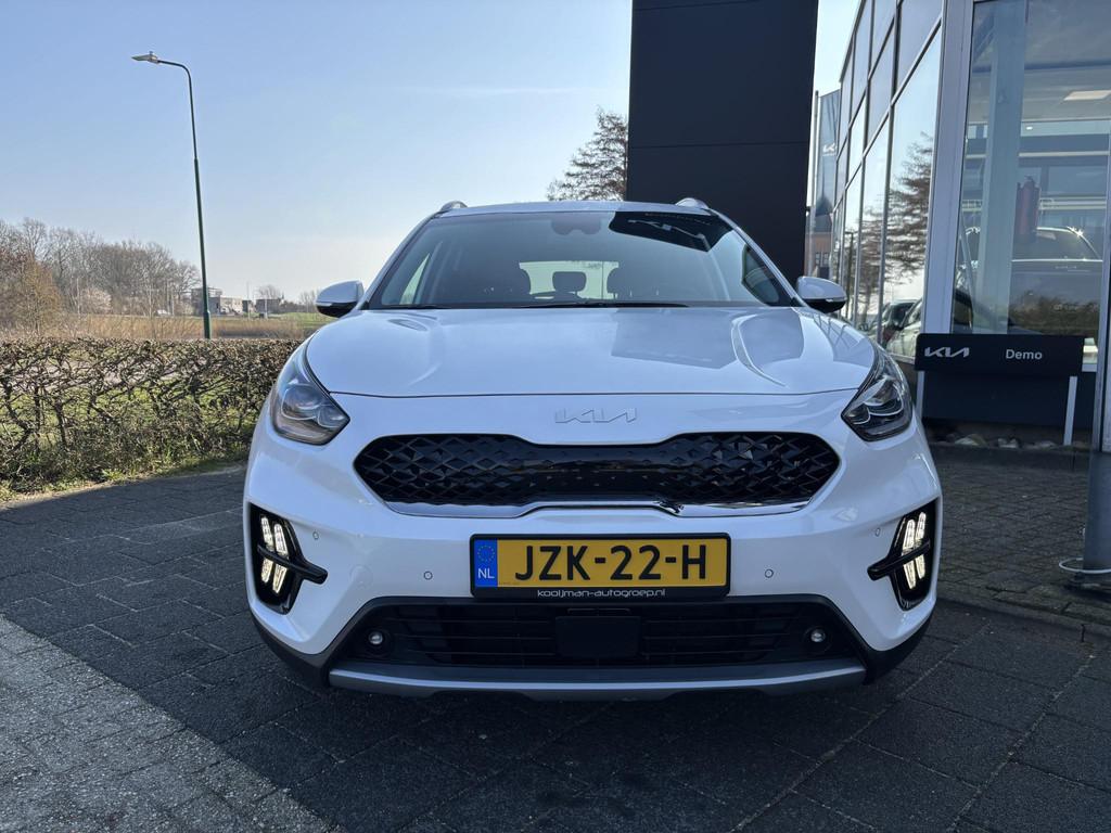 Kia Niro 1.6 GDi PHEV ExecutiveLine Stoelverwarming/Ventilat, Auto's, Kia, Gebruikt, Wit, Bedrijf, 71 km/l