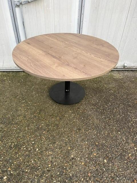 2 stuk Luxe houtlook naturel horeca bistro restaurant tafel, Ophalen