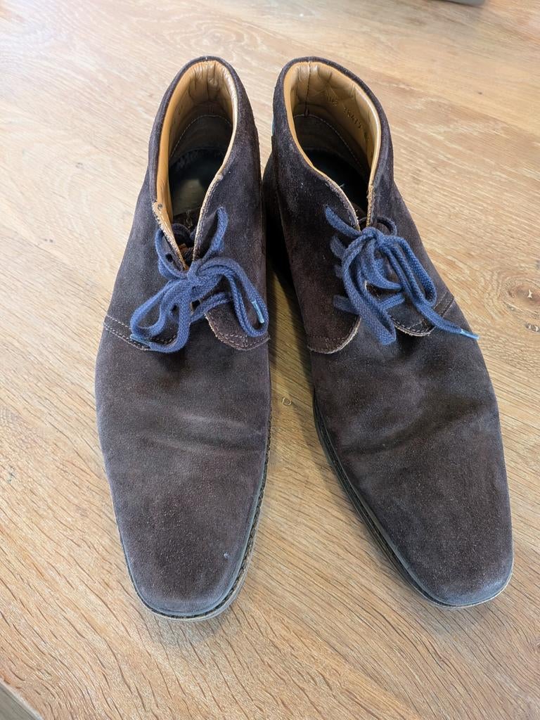 Van Bommel suède schoenen, Bruin, Floris van Bommel, Ophalen of Verzenden, Gedragen