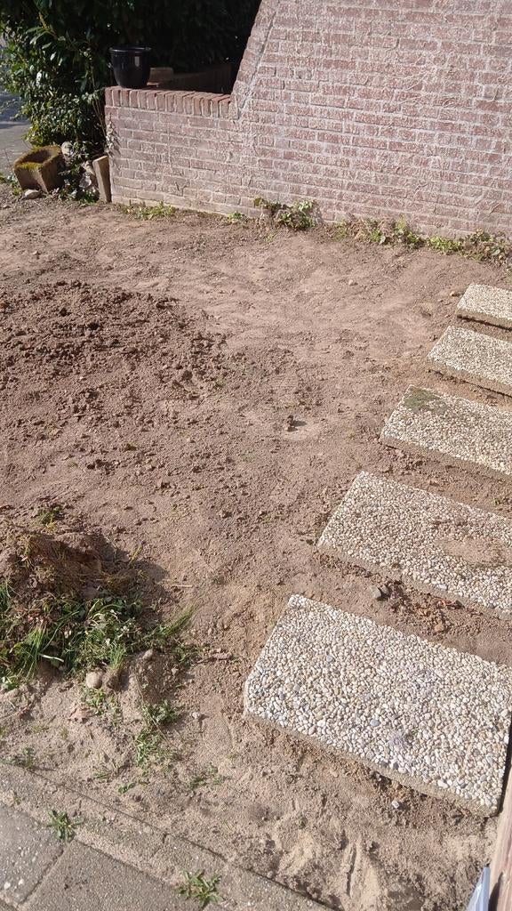 Tegels met grind, Tuin en Terras, Tegels en Klinkers, Ophalen of Verzenden, Beton, Terrastegels