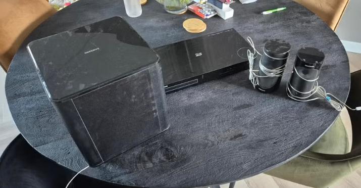 Samsung Blu-ray Home Cinema Set met 2.1 Luidsprekers, Overige merken, 2.1-systeem, Blu-ray-speler, Ophalen of Verzenden