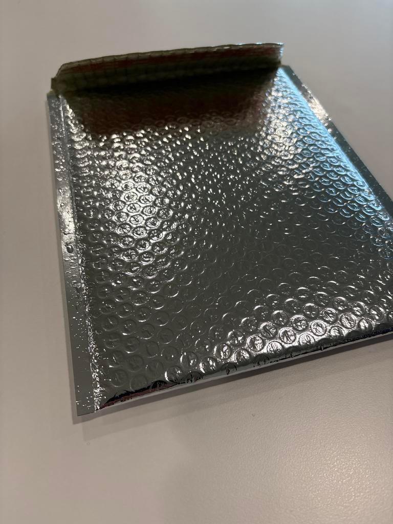 2100 x Zilveren bubbelenvelop - Beschermende verzendzak, Ophalen