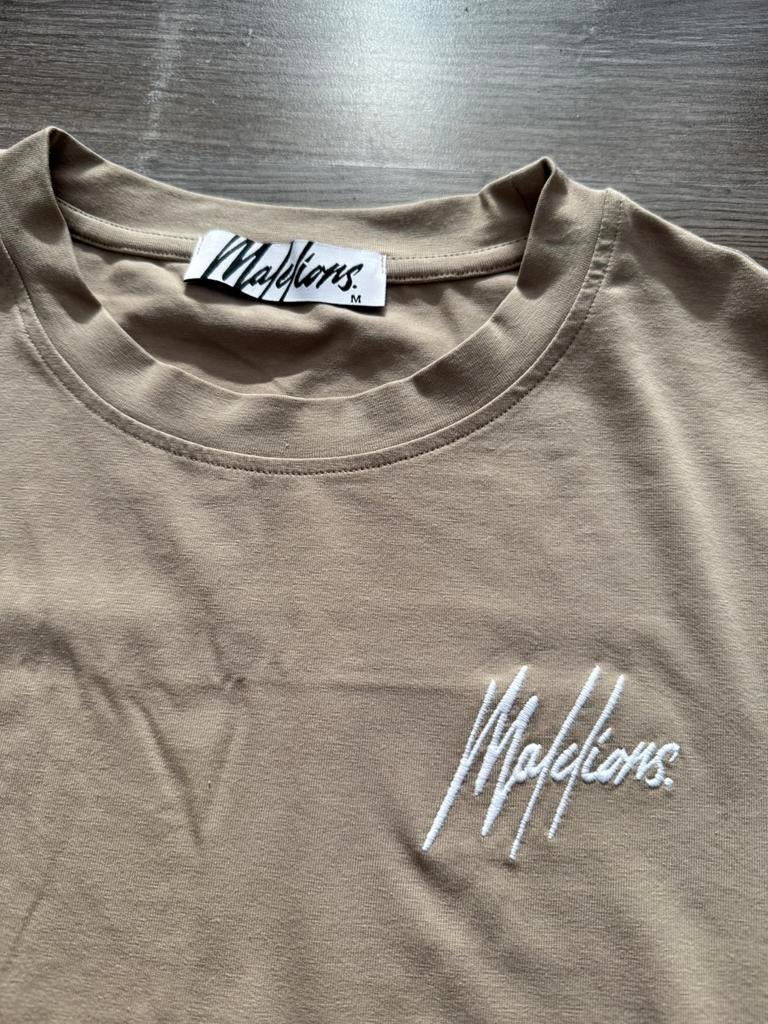 Malelions shirt, Verzenden, Zo goed als nieuw, Overige maten, Beige