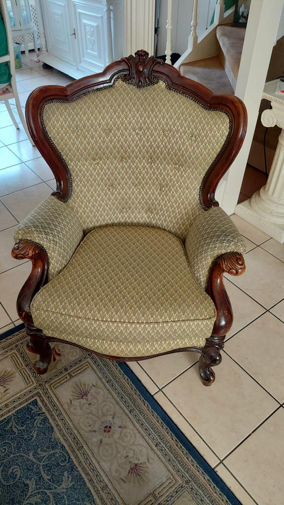 Mooie barok stoel, Antiek en Kunst, Antiek | Meubels | Stoelen en Banken, Ophalen of Verzenden