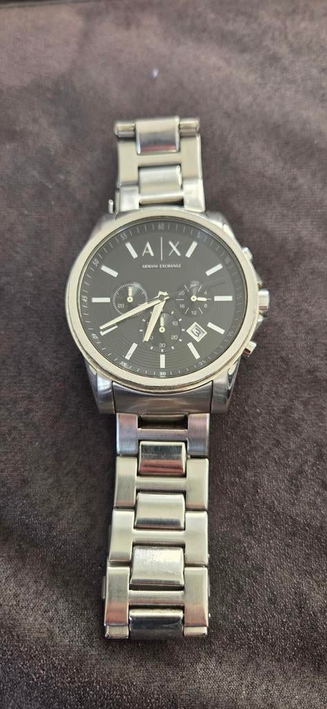 Armani exchange, Ophalen of Verzenden, Gebruikt, Staal, Overige merken