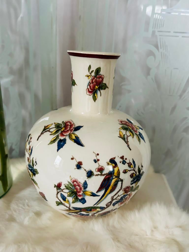 Phoenix Villeroy&Boch antieke vaas met haarlijn, Ophalen of Verzenden