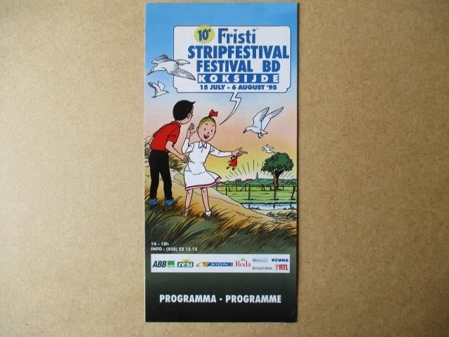 adv10376 suske en wiske stripfestival folder, Ophalen, Suske en Wiske, Gebruikt, Overige typen
