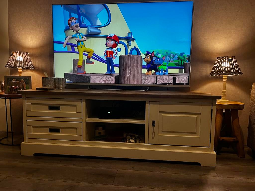 Haco Florence TV meubel en salontafel, Gebruikt, 100 tot 150 cm, Eikenhout, Ophalen of Verzenden