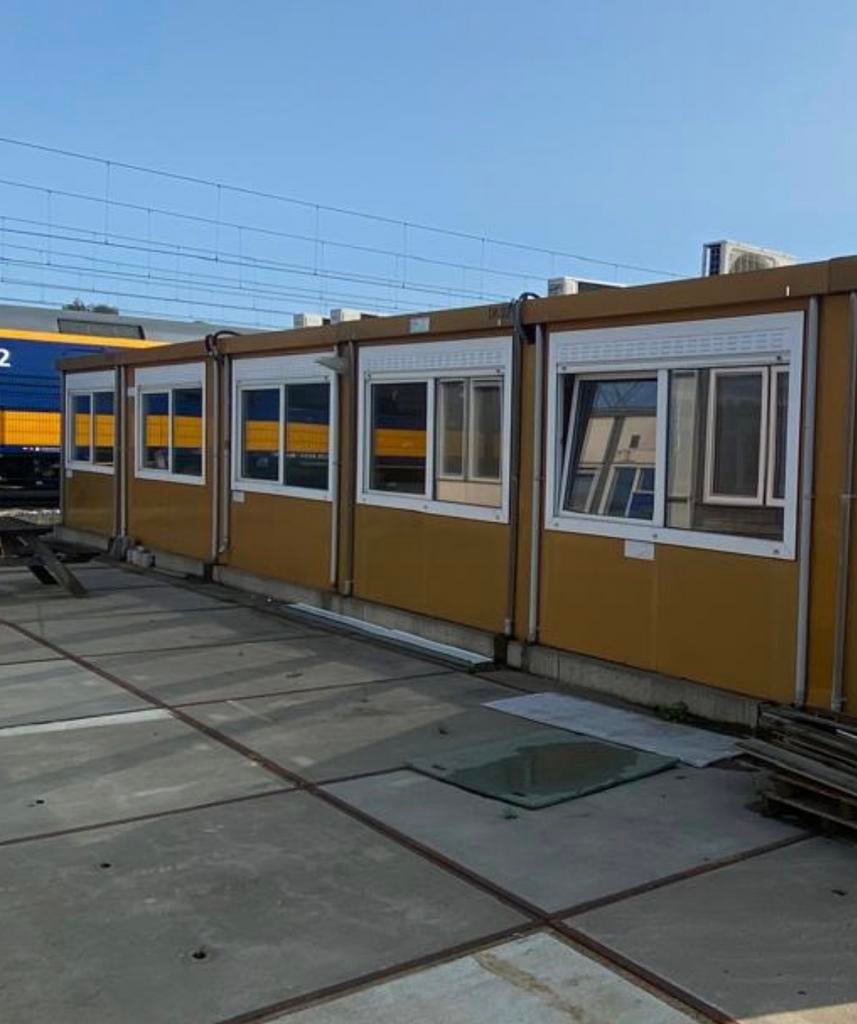 Te koop, kantoor kantine units, 3 x 6 t/m 15 x 6 M, Ophalen