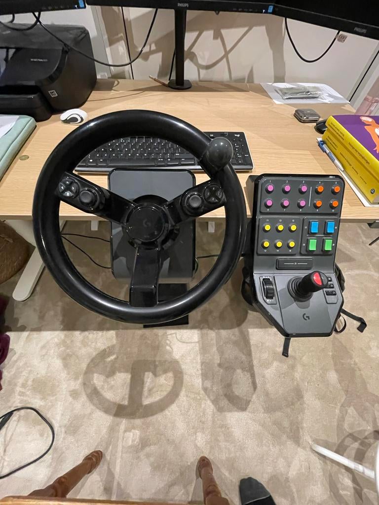 Farming Simulator Stuurwiel - zo goed als nieuw!, Ophalen, Zo goed als nieuw