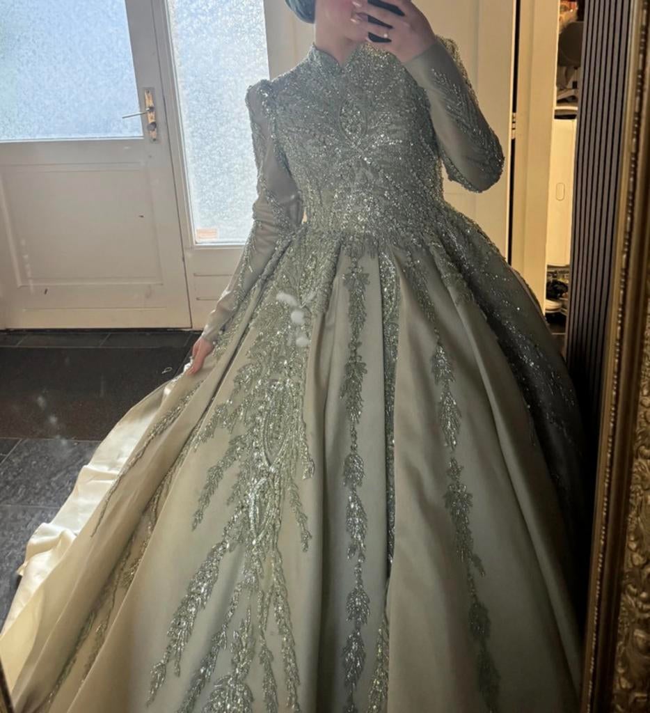 Elegante verlovingsjurk, Maat 38/40 (M), Galajurk, Overige kleuren, Ophalen of Verzenden