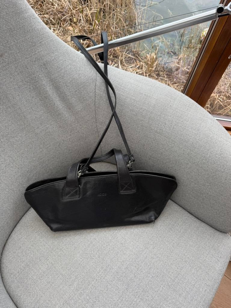 Handtas Icci, Sieraden, Tassen en Uiterlijk, Tassen | Damestassen, Ophalen of Verzenden, Zo goed als nieuw, Bruin, Handtas