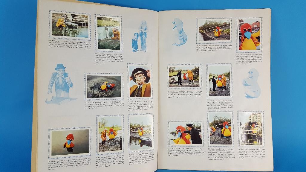 Ti-Ta-Tovernaar en het Grobbekuiken, 1972, stickerboek. 7C3, Tweedehands verkoop, Tweedehands verkoop, Gebruikt, Ophalen of Verzenden
