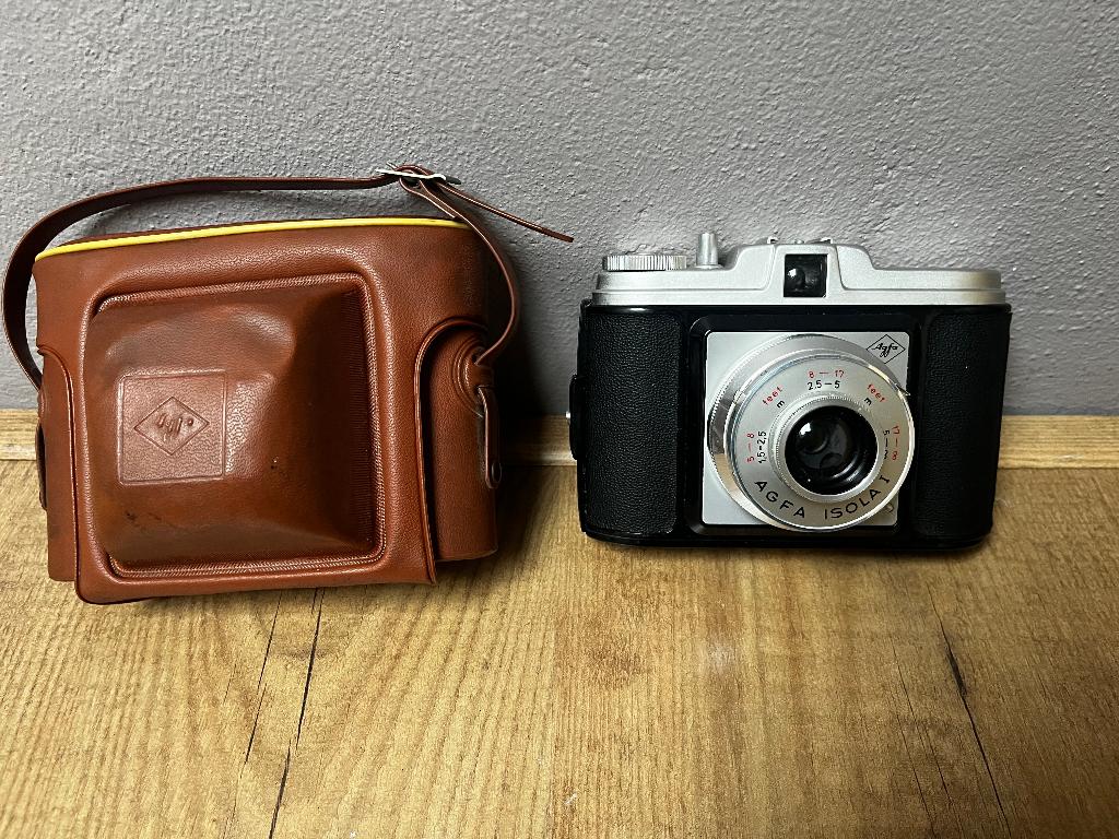 analoge camera Agfa Isola I, Ophalen of Verzenden, Gebruikt, Compact, Overige Merken