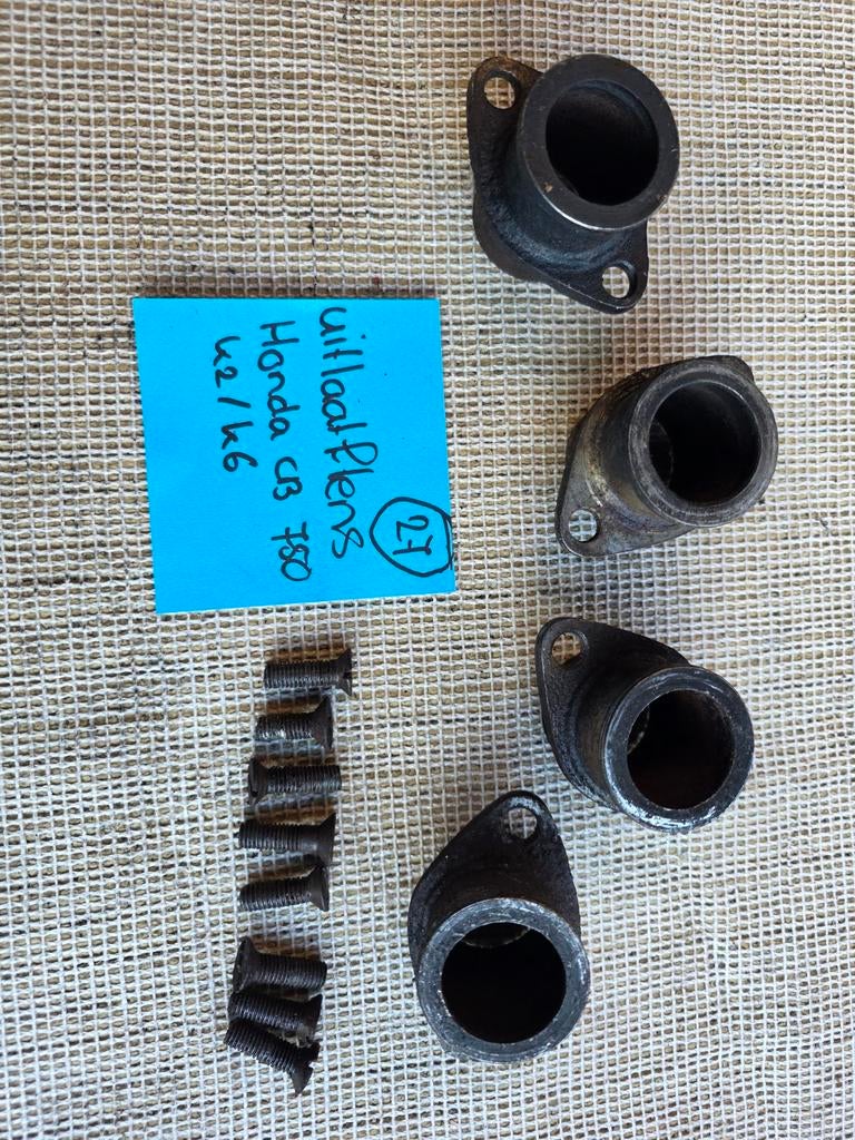 Uitlaatflens Honda CB 750 K2/K6, Ophalen of Verzenden, Gebruikt