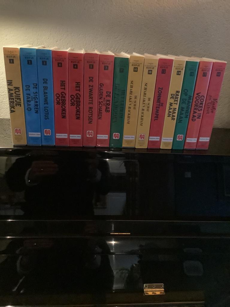 Video banden van kuifje, Ophalen of Verzenden, Gebruikt