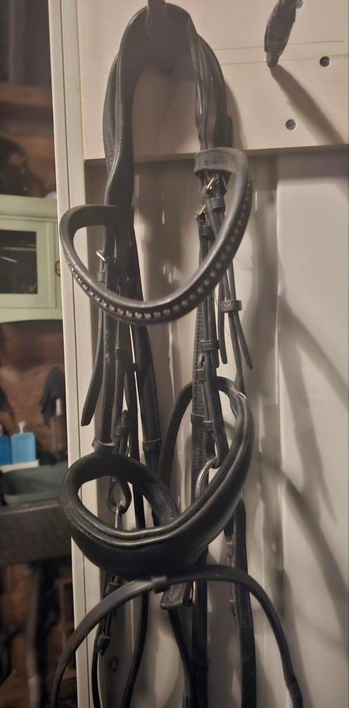 Passier pony hoofdstel, Dieren en Toebehoren, Ophalen of Verzenden, Zo goed als nieuw, Dressuur