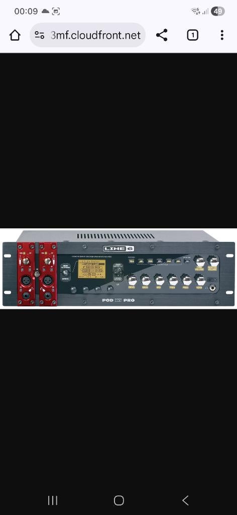 Line 6 pod x3 pro, Ophalen of Verzenden, Zo goed als nieuw