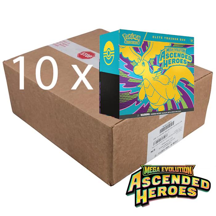 Ascended Heroes Elite Trainer Box Case (10 stuks), Ophalen, Nieuw, Boosterbox