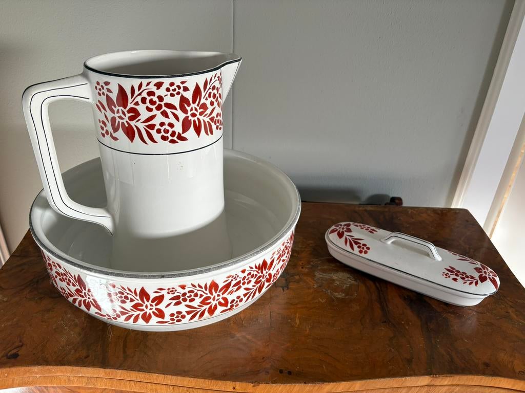 3-Delig lampetstel, Antiek en Kunst, Ophalen