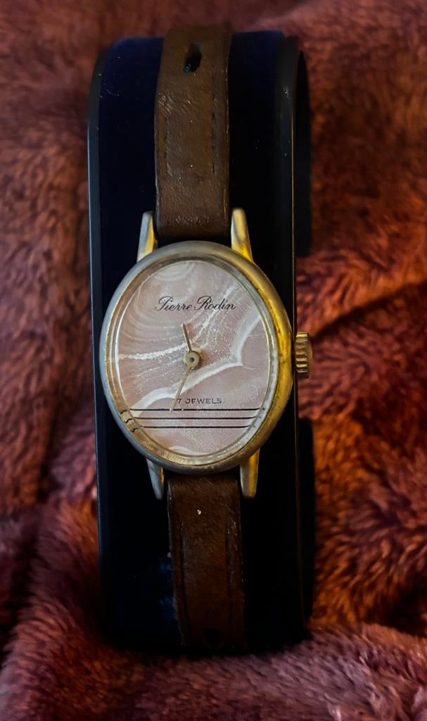 Pierre Rodin antiek damesklokje, Sieraden, Tassen en Uiterlijk, Horloges | Dames, Overige merken, Staal, Polshorloge, Ophalen of Verzenden